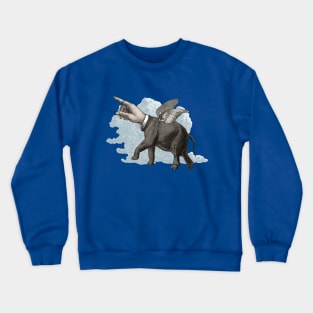 Flying Elephand Crewneck Sweatshirt